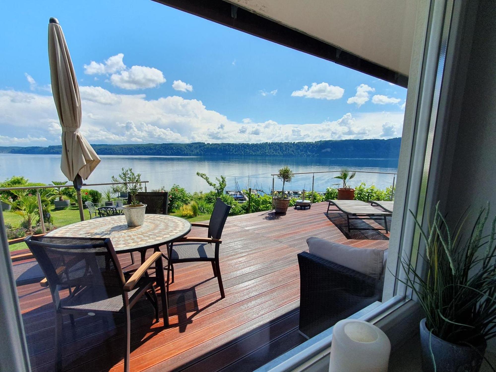 Ferienwohnung Panorama-Seetraum ซิปปลิงเงน ภายนอก รูปภาพ